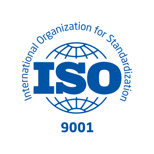 ISO 9001 certification for quality management